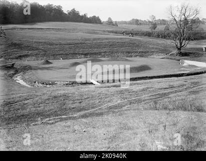 Columbia Country Club - Golf Links, 1912. [Golf club in Chevy Chase, Maryland, designed by Herbert H. Barker in 1911]. Stock Photo