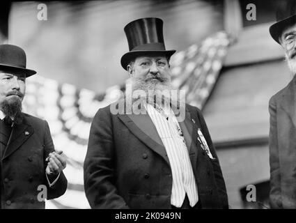 Mason's International Congress of 33rd Degree - Jose Castellot, Gr. Comdr., Mexico, 1912. [ [Freemasons. Grand Commander Jos&#xe9; Castellot?]. Stock Photo