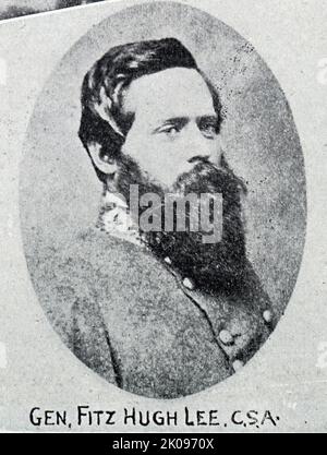 Fitzhugh Lee, General (Confederate Stock Photo - Alamy