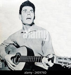 John Askew (born 8 December 1936), known as Johnny Gentle, is a British pop singer best remembered for having briefly toured Scotland with the Silver Beetles - later known as the Beatles - as his backing group in 1960. Stock Photo