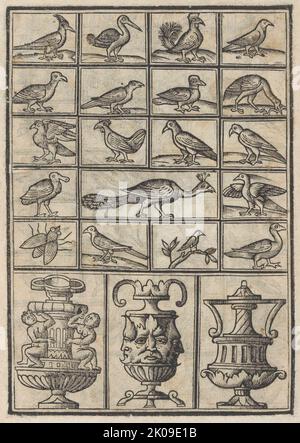 Trionfo Di Virtu. Libro Novo..., page 3 (recto), 1563. Stock Photo