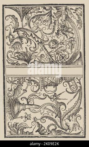 Trionfo Di Virtu. Libro Novo., 1563. Stock Photo