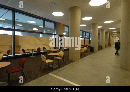 New Cafeteria Construction - Construction of new cafeteria, HUD Headquarters: progress views. New Cafeteria Construction Subject, Construction of new cafeteria, HUD Headquarters: progress views. Stock Photo