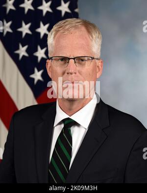 Christopher Charles Miller (born October 15, 1965) is an American retired United States Army Special Forces colonel who served as acting United States secretary of defense from November 9, 2020, to January 20, 2021. He previously served as Director of the National Counterterrorism Center from August 10 to November 9, 2020. Before his civilian service in the Department of Defense, Miller was a Green Beret, commanding 5th Special Forces Group in Iraq and Afghanistan, and later spent time as a defense contractor. Stock Photo