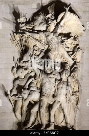 The Marseillais volunteers departing, sculpted on the Arc de Triomphe in Paris