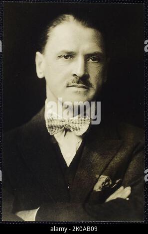 William Somerset Maugham (1874 - 1965) English playwright, novelist, and short-story writer. He was among the most popular writers of his era and reputedly the highest-paid author during the 1930s Stock Photo