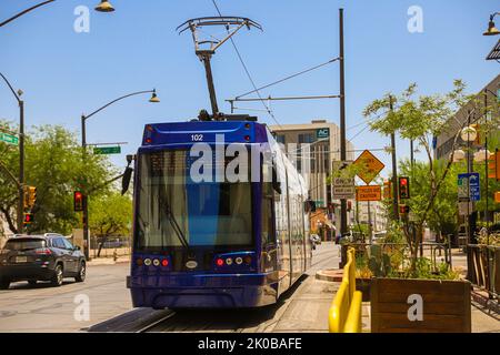 Metro Med transportation Downtown Tucson Arizona United States. City of Tucson. is a city in Arizona