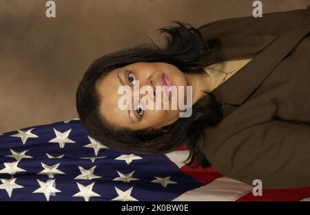 Camille Pierce, Passport Photographs. Camille Pierce, Passport Photographs Subject, Passport photographs of Camille Pierce, Chief of Staff for Secretary Alphonso Jackson. Stock Photo