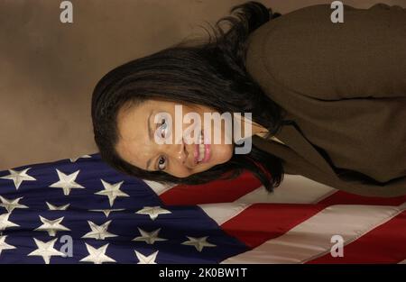 Camille Pierce, Passport Photographs. Camille Pierce, Passport Photographs Subject, Passport photographs of Camille Pierce, Chief of Staff for Secretary Alphonso Jackson. Stock Photo