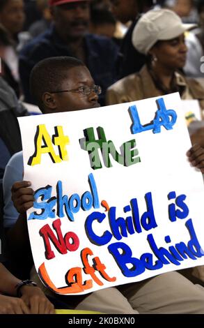 Secretary Alphonso Jackson on No Child Left Behind Promotional Tour ...