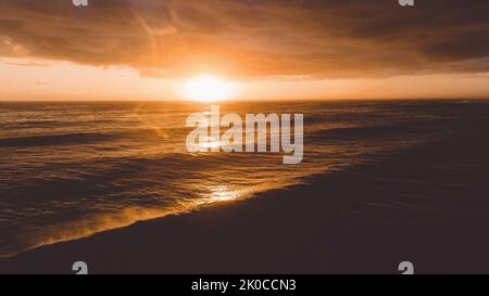 Sunrise at Mollymook beach Ulladulla  Stock Photo