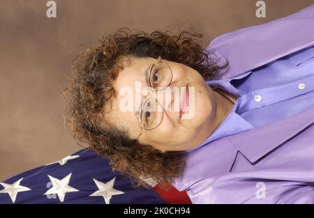 Barbara Edwards, Official Portrait. Barbara Edwards, Official Portrait Subject, Official portrait sitting for Barbara Edwards, Deputy Assistant Secretary for Human Resource Management. Stock Photo