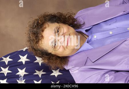 Barbara Edwards, Official Portrait. Barbara Edwards, Official Portrait Subject, Official portrait sitting for Barbara Edwards, Deputy Assistant Secretary for Human Resource Management. Stock Photo