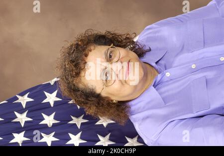 Barbara Edwards, Official Portrait. Barbara Edwards, Official Portrait Subject, Official portrait sitting for Barbara Edwards, Deputy Assistant Secretary for Human Resource Management. Stock Photo