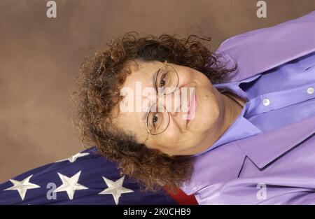 Barbara Edwards, Official Portrait. Barbara Edwards, Official Portrait Subject, Official portrait sitting for Barbara Edwards, Deputy Assistant Secretary for Human Resource Management. Stock Photo