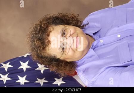 Barbara Edwards, Official Portrait. Barbara Edwards, Official Portrait Subject, Official portrait sitting for Barbara Edwards, Deputy Assistant Secretary for Human Resource Management. Stock Photo