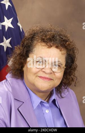 Barbara Edwards, Official Portrait. Barbara Edwards, Official Portrait Subject, Official portrait sitting for Barbara Edwards, Deputy Assistant Secretary for Human Resource Management. Stock Photo