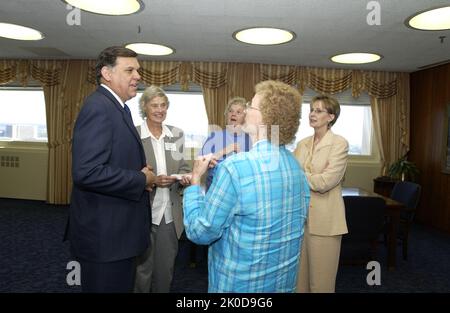 Secretary Mel Martinez with Terry Couch. Secretary Mel Martinez with ...