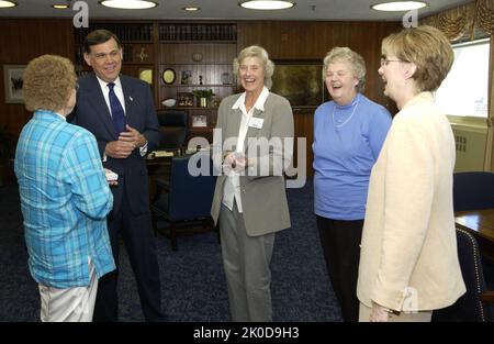 Secretary Mel Martinez with Terry Couch. Secretary Mel Martinez with ...