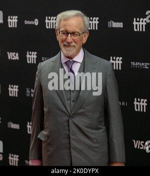 Toronto, Canada. 10th Sep, 2022. Steven Speilberg attends 'The Fabelmans' Premiere during the 2022 Toronto International Film Festival at Princess of Wales Theatre on September 10, 2022 in Toronto, Ontario. Stock Photo