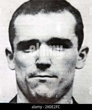 John McVicar (born 1940) is a British journalist and convicted one-time armed robber who escaped from prison. In the 1960s, he was an armed robber who was tagged 'Public Enemy No. 1' by Scotland Yard. He was apprehended and given a 23-year prison sentence. He was paroled in 1978. He is portrayed in a biographical film 'McVicar' (1980), by singer Roger Daltrey. Stock Photo