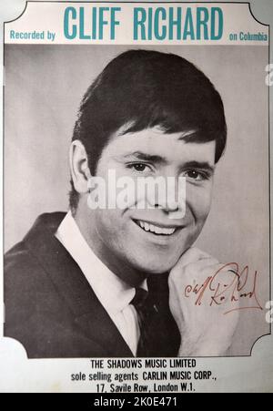 Sir Cliff Richard OBE (born Harry Rodger Webb; 14 October 1940) is an English singer, musician, actor.