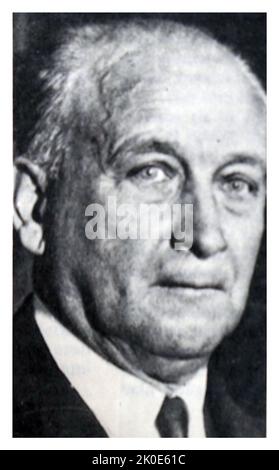 Francisco Largo Caballero (1869 - 1946) Spanish politician and trade unionist. He was one of the historic leaders of the Spanish Socialist Workers' Party (PSOE) and of the Workers' General Union (UGT). Stock Photo