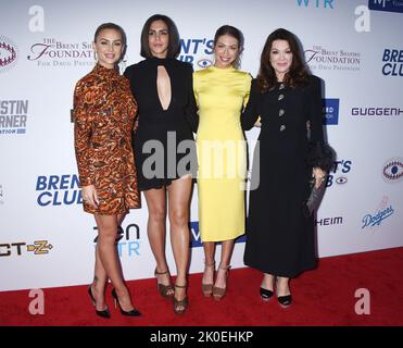 Lala Kent, Katie Maloney, Stassi Schroeder and Lisa Vanderpump arriving to The Brent Shapiro Foundation's 2022 Summer Spectacular held at the Beverly Hilton Hotel on September 10, 2022 Beverly Hills, California © Janet Gough / AFF-USA.com Stock Photo