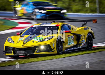 64 MILNER Tommy (usa), TANDY Nick (gbr), Corvette Racing, Chevrolet Corvette C8.R, action during the 6 Hours of Fuji 2022, 5th round of the 2022 FIA World Endurance Championship on the Fuji Speedway from September 8 to 11, 2022 in Fuji, Japan - Photo: Paulo Maria/DPPI/LiveMedia Stock Photo