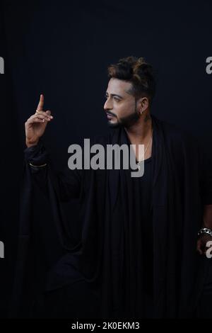 indian male model in traditional attire Stock Photo