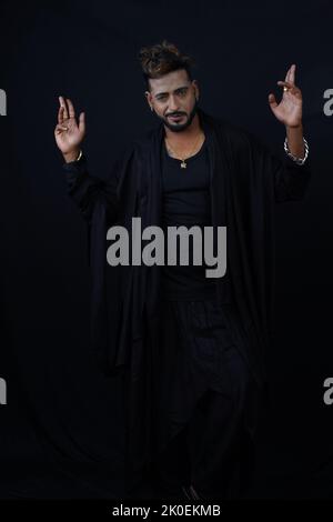indian male model in traditional attire Stock Photo