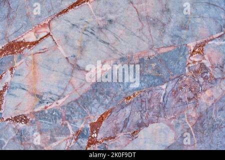 Texture and background marble surface with pink and gray veins Stock Photo