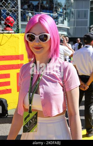 Monza, Italy. 11th Sep, 2022. Grid VIP. Italian Grand Prix, Sunday 11th September 2022. Monza Italy. Credit: James Moy/Alamy Live News Stock Photo