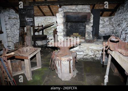 Blacksmiths workshop Stock Photo