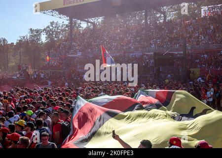 Monza, Italy, 11th Sep 2022, Race day, round 16 of the 2022 Formula 1 championship. Credit: Michael Potts/Alamy Live News Stock Photo