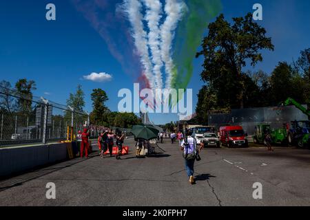 Monza, Italy, 11th Sep 2022, Race day, round 16 of the 2022 Formula 1 championship. Credit: Michael Potts/Alamy Live News Stock Photo