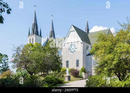 Martyrs' Shrine Catholic church in Midland, Ontario, Canada Stock Photo