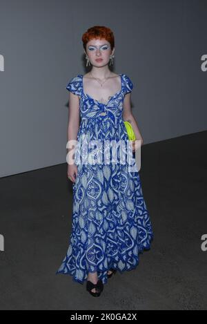 Lachlan Watson attends the Badgley Mischka Spring 2023 Runway Show at