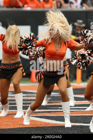 Photo: Bengals Tre Flowers breaks up the pass to Steelers Pat Freiermuth -  KYP20220911040 