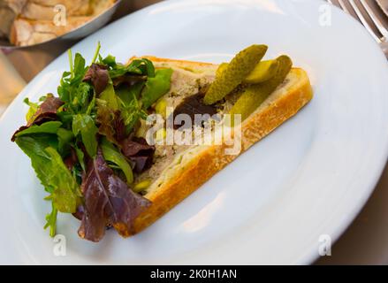 Pate en croute maison Stock Photo