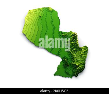 Sierra Leone 3D Topographic map Geography Cartography and topology Sea ...