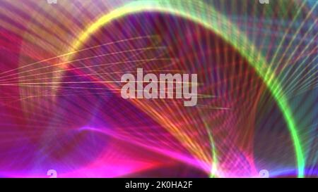 Perspectives Of Fractal Realms abstract background illustration Stock Photo