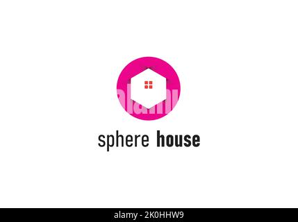real estate logo design template Stock Vector
