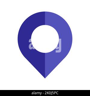 Location Logo Design Sign. Location Icon Concept With Alphabet For Road Direction Symbol Vector Template Stock Vector