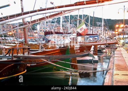 Harbour, Cala Gavetta, La Maddalena island, Sardinia, Italy Stock Photo