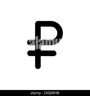Russian ruble vector icon Stock Vector Image & Art - Alamy