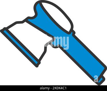 Icon Of Grinder. Editable Bold Outline With Color Fill Design. Vector Illustration. Stock Vector