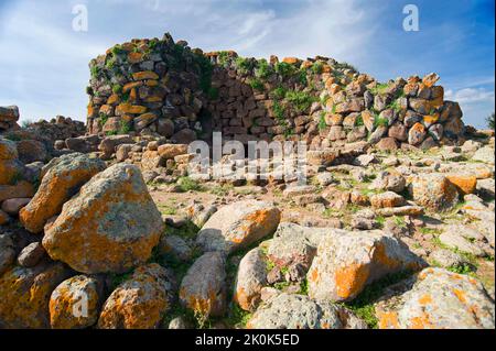 Nuraghe Arrubiu, Orroli, Provincia di Cagliari, Sardinia, Italy, Europe Stock Photo