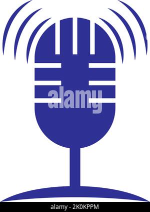 microphone icon vector template Stock Vector Image & Art - Alamy