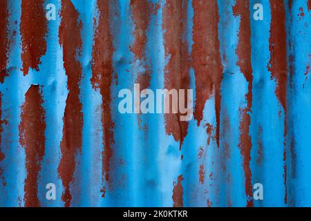 Rusty metal texture background. Cracked texture pattern. Stock Photo